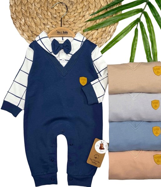 KARE DESEN PAPYONLU TULUM