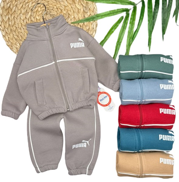 PUMA BASKILI ŞARDONLU 2'Lİ TAKIM 