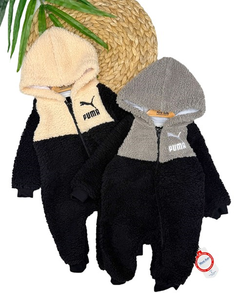 PUMA İŞLEMELİ KUZU TULUM