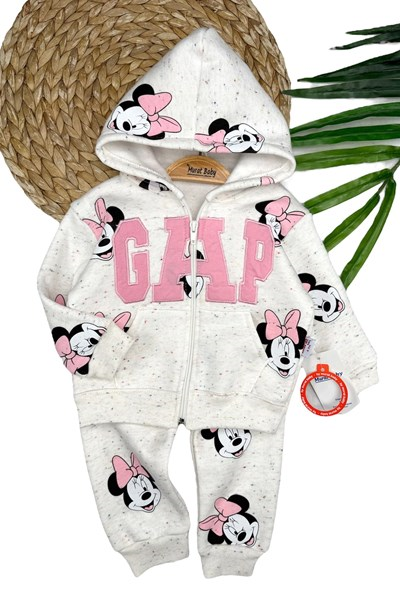 GAP FARE BASKILI ŞARDONLU 2Lİ TAKIM 