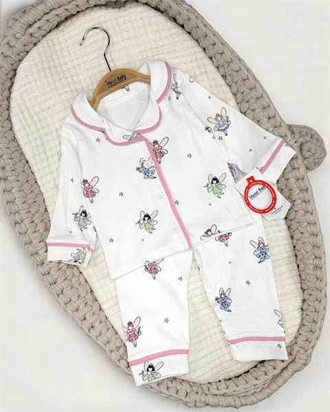 PERİLİ YILDIZLI 2Lİ PİJAMA TAKIM 