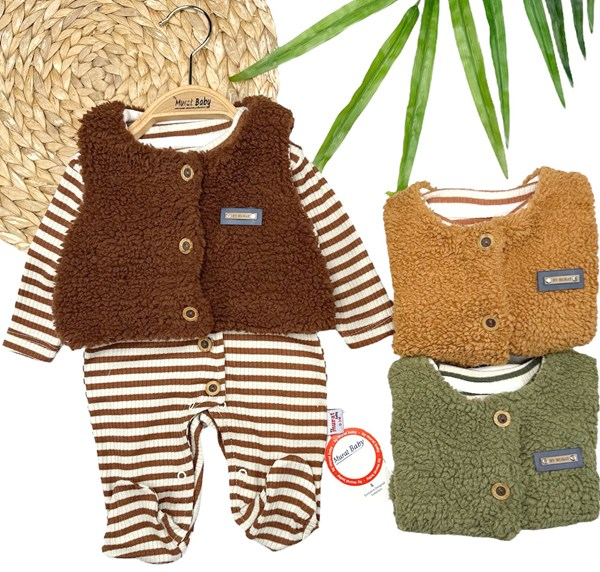 YELEKLİ ÇİZGİLİ TULUM 