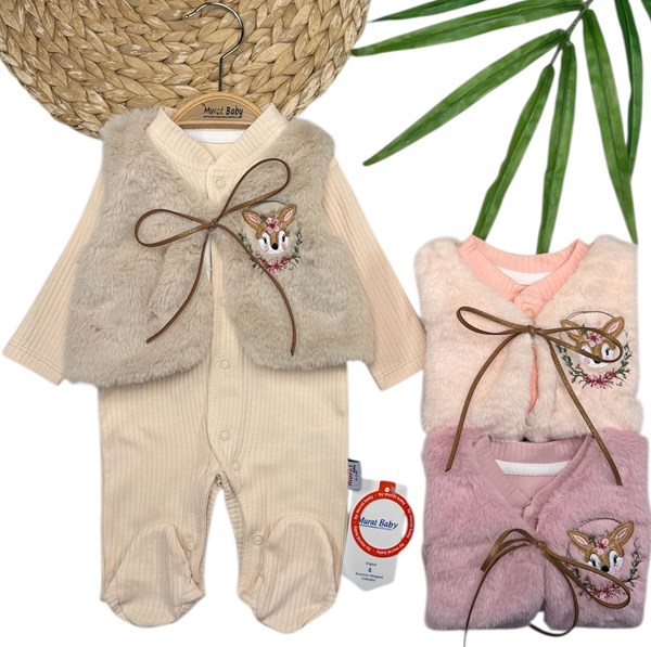 ÇİÇEK HALKALI GEYİK TULUM