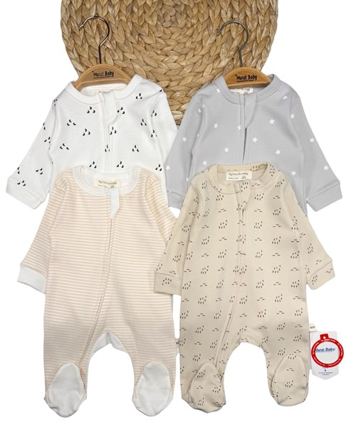 AY YILDIZ ÇİZGİ BASKILI TULUM