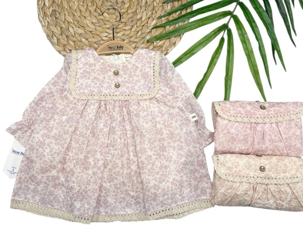 KARE YAKA GÜPÜRLÜ ELBİSE 