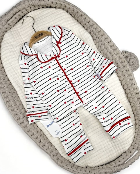 I LOVE MUMMY PİJAMA TAKIM