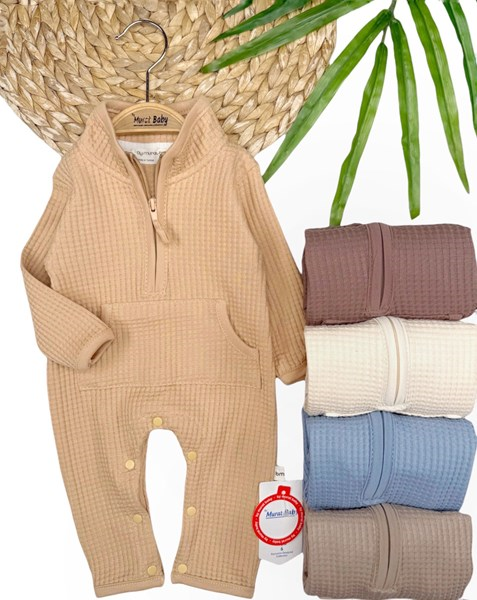 WAFFLE YARIM FERMUAR TULUM