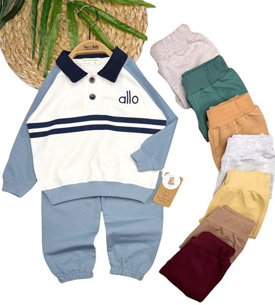 ALO BASKILI İKİ ÇİZGİLİ TAKIM 