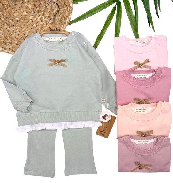 FİYONK BROŞLU PUANTİYE GÜPÜR DETAY TAKIM 