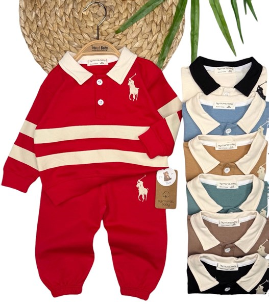 AT İŞLEMELİ ORTA ŞERİTLİ 2Lİ TAKIM 