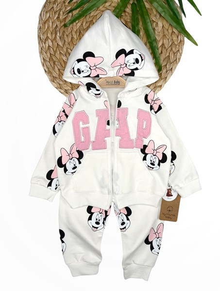 GAP FARE BASKILI KAPŞONLU 2Lİ TAKIM 