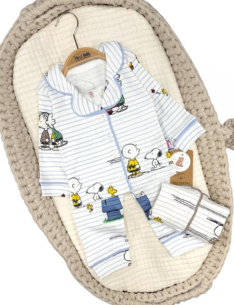 ÇOCUK KÖPEK BASKILI PİJAMA TAKIM 