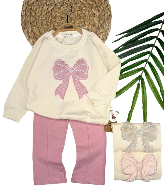 İNCİ PELUŞ DETAY FİYONKLU TAKIM 