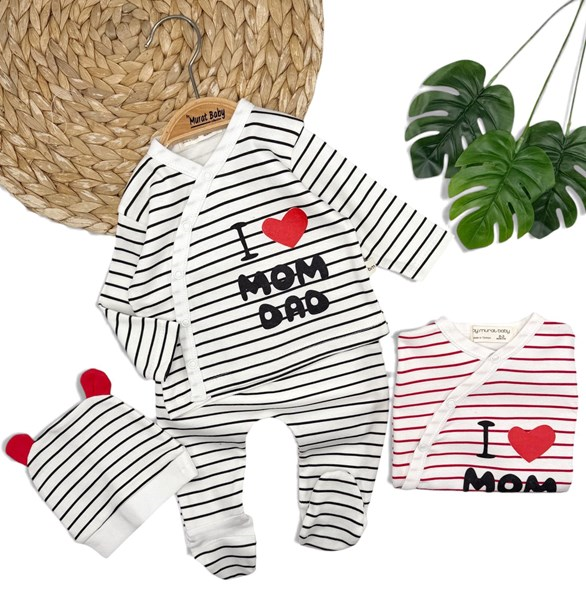 ŞAPKALI KULAKLI I MOM/DAD TAKIM