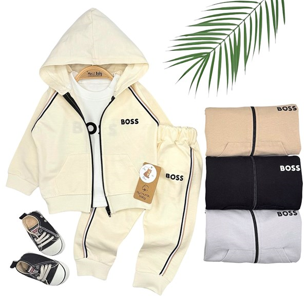 BOSS CEPLİ 3LÜ TAKIM