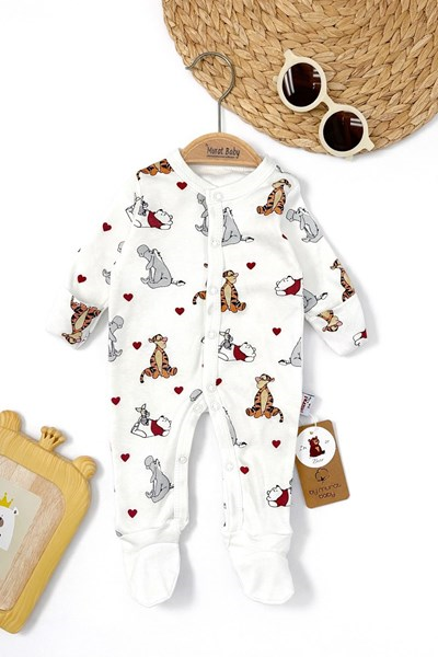 ÇORAPLI SEVİMLİ KAPLAN BASKILI TULUM 