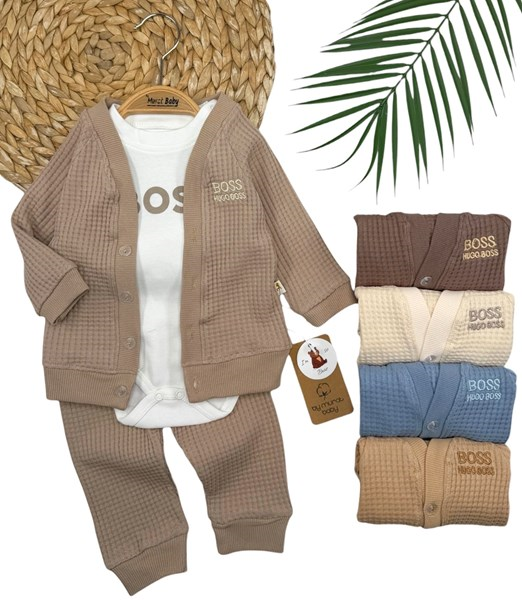 BOSS HUGO YELEKLİ 3'LÜ TAKIM