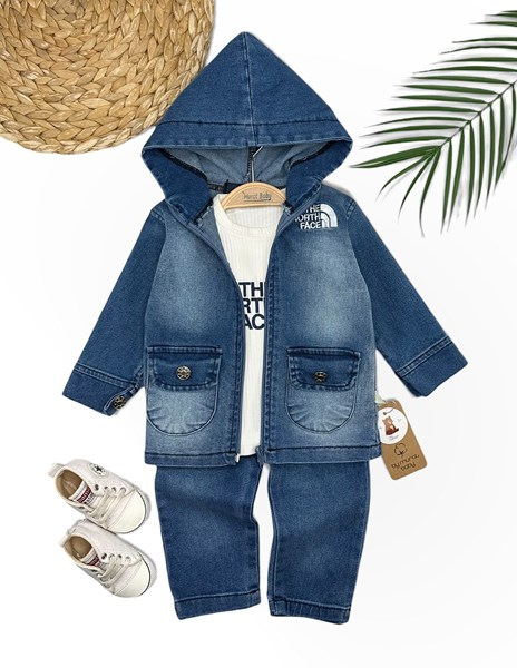 KOT THE FACE YAZILI 3LÜ TAKIM