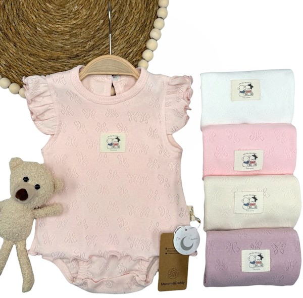 KENDİNDEN KELEBEK KISA KOL BADİ