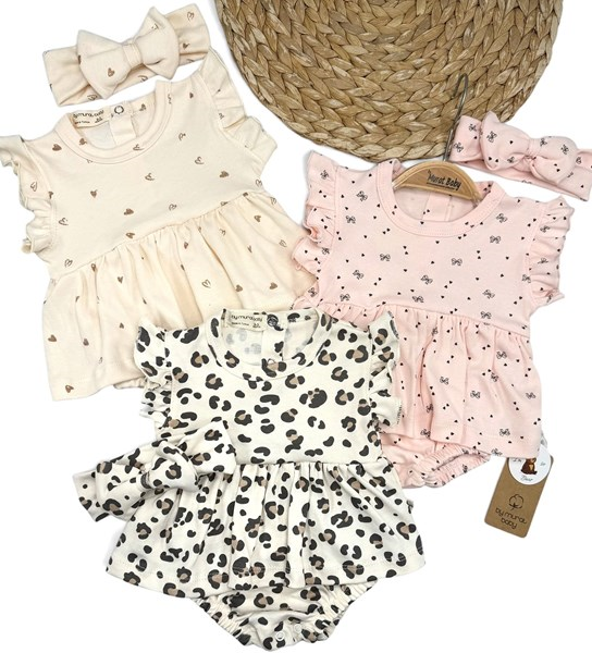 KELEBEK KALP ELBİSE TULUM