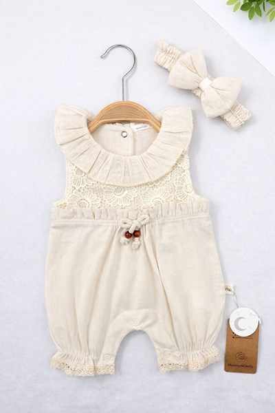 KETEN BEL DETAY KOLSUZ TULUM