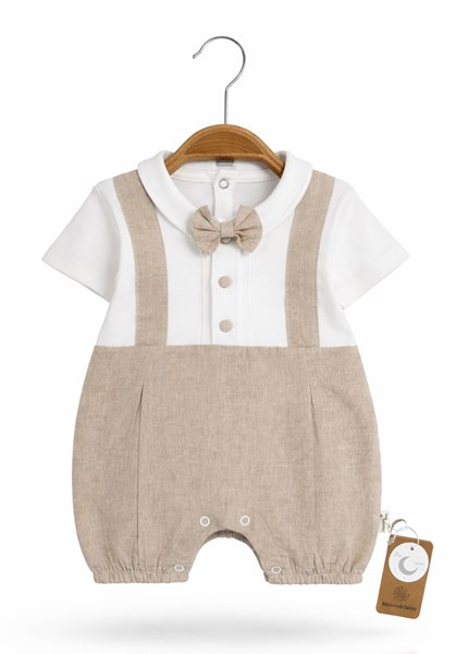 PAPYON DÜĞMELİ KISA KOL TULUM