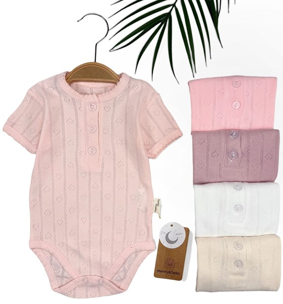 ÜÇ DÜĞMELİ KISA KOL BADİ