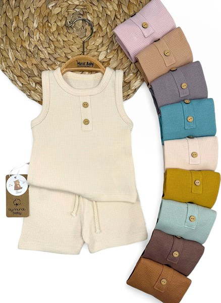 ŞORTLU KOLSUZ İKİLİ TAKIM