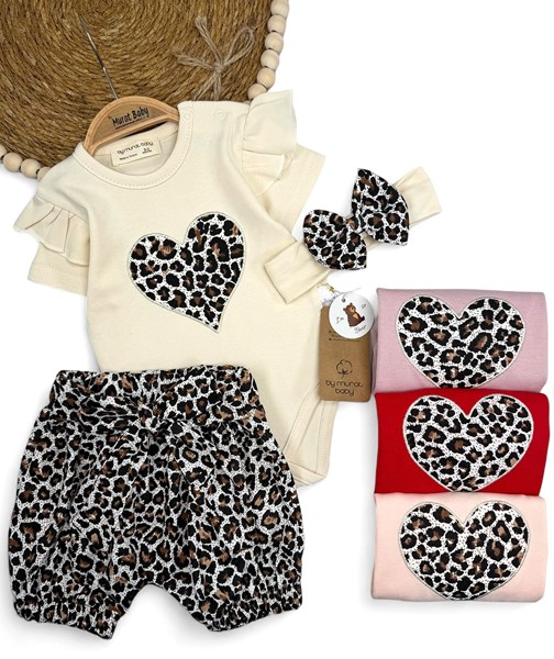 LEOPAR BADİ KISA KOL TAKIM