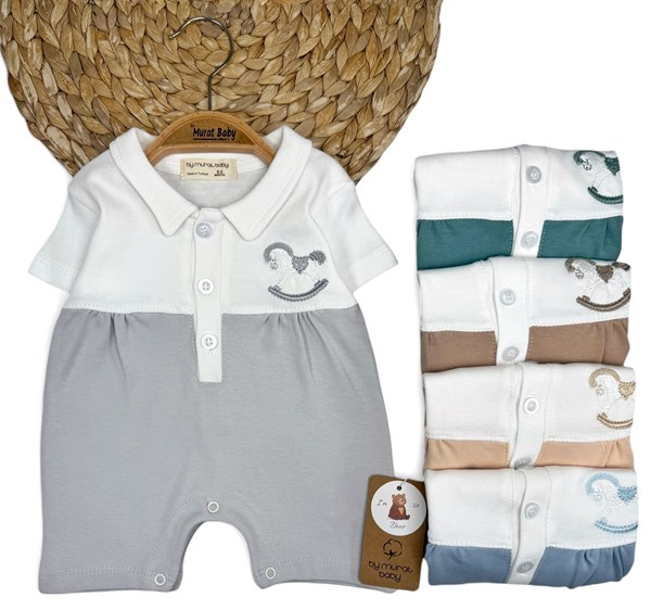 AT İŞLEMELİ İKİ RENKLİ TULUM