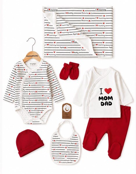 PREMİUM BABY SET MOM DAD 