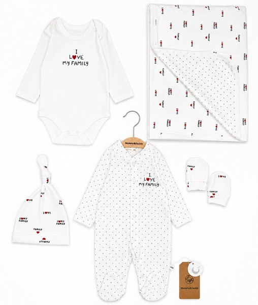 PREMİUM BABY SET I LOVE FAMİLY