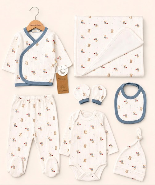 PREMİUM BABY SET AYI ARABA 