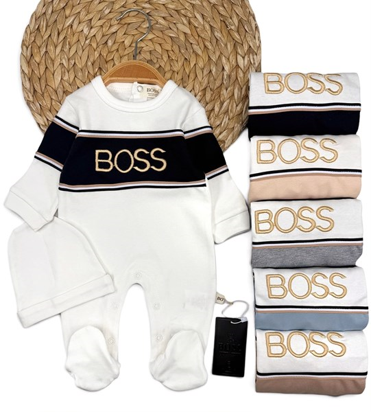 BOSS İŞLEMELİ ŞAPKALI TULUM 