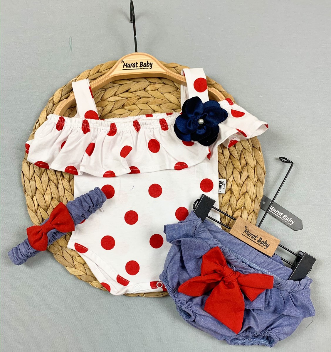 BANDANALI PUANTİYELİ TAKIM Toptan Bebe, Toptan Bebek Giyim