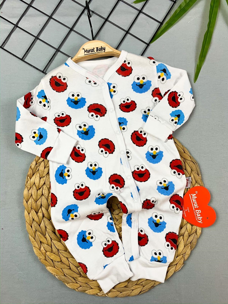 TULUM MİNİK CANAVAR BASKILI Toptan Bebe, Toptan Bebek